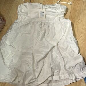 A New Day Target Babydoll White mini dress
